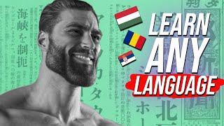 How to Actually Learn a Language as an Adult