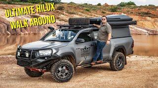 Ep17 Ultimate Toyota Hilux Overlanding Rig Walk Around ROAM 2 0