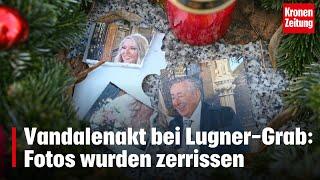 Fotos auf Lugner Grab zerissen | krone.tv NEWS