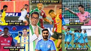 Kalyan Chaubey on Kolkata Derby|BFC's thriller win against CFC|HFC snatched EBFC Win|JFC vs KBFC