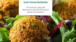 Raw Vegan Falafels (NO DEHYDRATOR) simple•easy•delicious