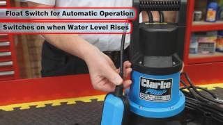 Clarke CSV4A Submersible Water Pump With Float Switch