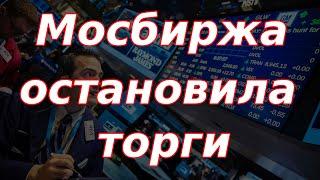 Торги на Мосбирже не открылись, что происходит?