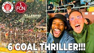 AMERICAN FAN VISITS  FC ST PAULI VS FC NÜRNBERG ATMOSPHERE.