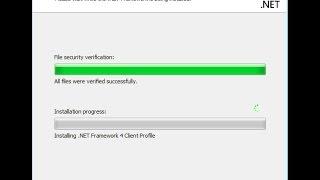 .NET framework 4 stuck forever, not installing (FIXED Error)