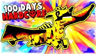 We Survived 100 Days as Dragons in Minecraft Hardcore
