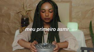 ASMR - Meditação com óleos essenciais (cedro), sussurro, tapping, lento