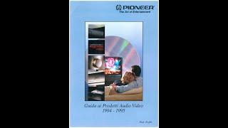 Pioneer Audio Video Products 1994-1995 ( Italian Language )