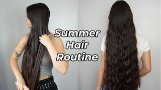 Summer Hair Care Routine 