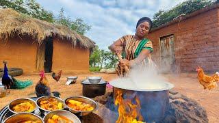 Experience The Flavors Of Africa: Cooking Ebitooke And Meat Sauce In A Traditional Village! ️