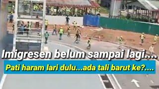 Pati Haram Terlepas Lagi‼️Imigresen Belum Sampai Pati Ni Lari Sembunyi Dulu