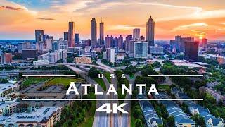 Atlanta, USA  - by drone [4K]