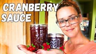 Canning Cranberry Sauce | Holiday Recipes | Hamakua Homestead