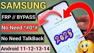 New Method - All Samsung FRP Bypass 2024 Android 11-12-13-14 || No Code *#0*# - No Need TalkBack