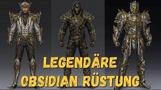 Guild Wars 2: Secrets of the Obscure - Legendäre PvE Rüstung (Obsidian Rüstung) | ohne Raids