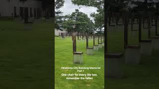 Oklahoma City Memorial Part 1. #remember #honor #memorial #oklahoma