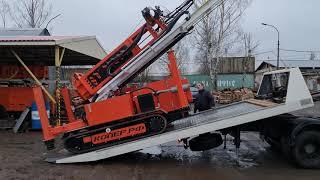 Отгрузка сваебойной установки в Санкт-Петербург