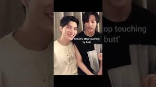 yangyang 'hendery stop touching my ' (weibo live 220828) #wayv #hendery #yangyang