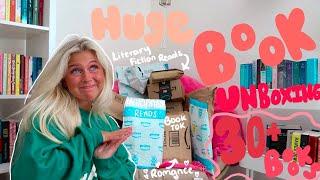 My Biggest Amazon Unboxing Haul Yet!! 30+ Books?!?!?