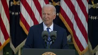 President Biden on ceasfire deal