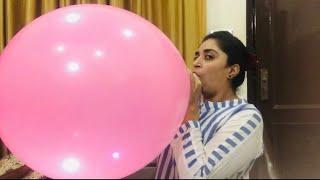 ASMR BLOWING BIG BALLONS | SATISFYING VIDEO |