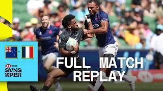 Les Bleus overpower All Blacks | New Zealand v France | Perth HSBC SVNS 2024 | Full Match Replay