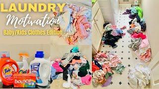 LAUNDRY Motivation 2021 | Weekly KIDS/BABY Laundry ROUTINE