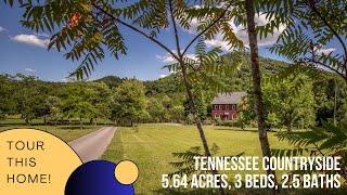 Tour this Tennessee Countryside Home For Sale