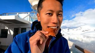 BBQ in ANTARCTICA?? Everything we ate on our $10,000 CRUISE!