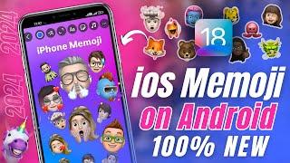 How To Get iOS Memojis On Android  Add Memojis To Instagram Story | iPhone Memojis on android 2024