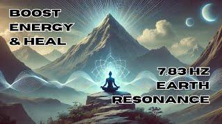 Boost Earth Resonance: Meditate with 7.83Hz Music for Inner Peace & Stress Relief 