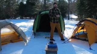 Crua™ Tri: The Best Four Season Camping Tent 2017 | Winter Temperature Challenge