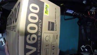 Unboxing Diamond Power Supply 60 amp GZV6000