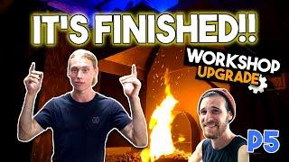 IT'S FINISHED!! Building a Forge | Part 5