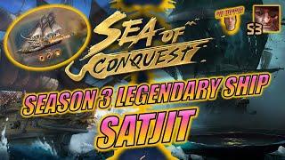 Sea of Conquest - Goddess Satjit: Season 3 Legendary Ship