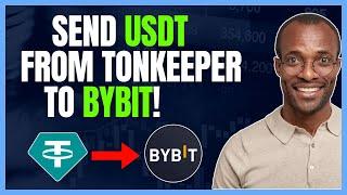 HOW TO SEND (TRANSFER) USDT FROM TONKEEPER WALLET TO BYBIT