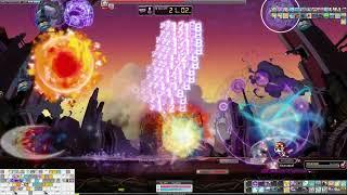 Dummy Dawn Warrior solos Hard Lotus [Maplestory GMS Reboot]