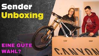 Unboxing Canyon Sender Mullet 2024 I Wir packen es aus!