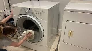 ASMR!! Cleaning Vlog!!  Cleaning 2 Dryer Machines!! Part 1