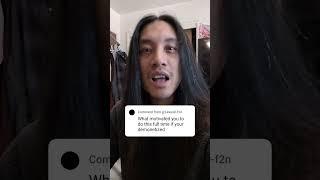 "What motivated you to do this full time if you're demonetized?"