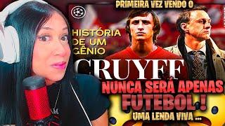 CONHECENDO o Craques ETERNOS: Johan Cruyff, revolucionário do futebol  ( EURO FUT ) REACT