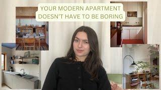 My interior design approach to the modern apartment