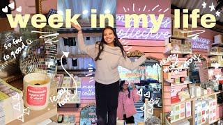 week in my life as a bryant park winter willage vendor // small biz owner vlog, NYC holiday market