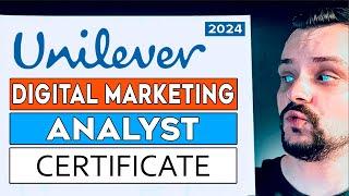 Unilever Digital Marketing Analyst Professional Certificate Review - 2024 | Coursera Review