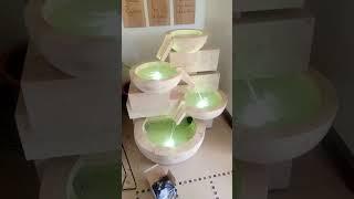 How to make portable water fountain made with FRP and cladded with stones works