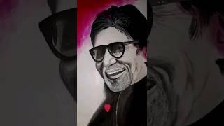 Amitabh Bachchan Sir  #drawing  #art #amithabhbachchan #viralvideo  #vettaiyan #rajanikanth #shorts