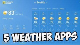 Top 5 Weather Apps for Windows 10 in 2024