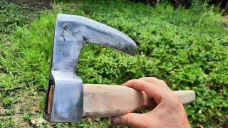 old garden tool restoration