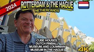 Solo Travel Rotterdam / The Hague: Rotterdam Cube Houses, Dutch Pinball Museum & Louwman Museum 2024