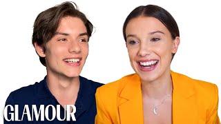 Millie Bobby Brown and Louis Partridge Take a Friendship Test | Glamour